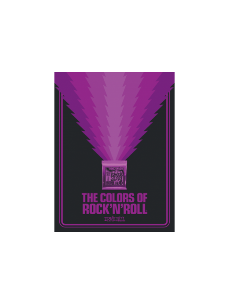 Ernie Ball - Poster colors of rock'n roll power slinky - YERN 7025 