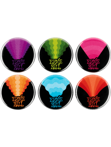 Ernie Ball - Badges colors of rock'n'roll - YERN 4008 