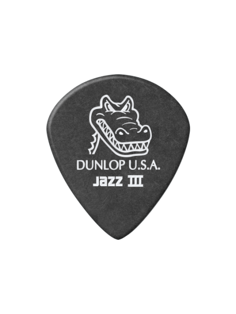 Dunlop - Gator Grip Jazz III 1,4mm, Player's Pack de 6 - ADU 571P140 