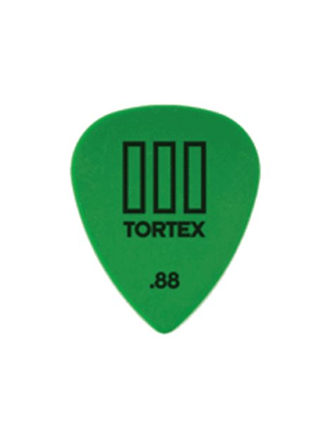 Dunlop - Tortex T3 0,88mm sachet de 12 - ADU 462P88 