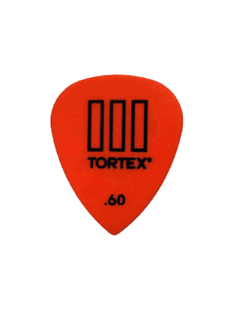 Dunlop - Tortex T3 0,60mm sachet de 12 - ADU 462P60 