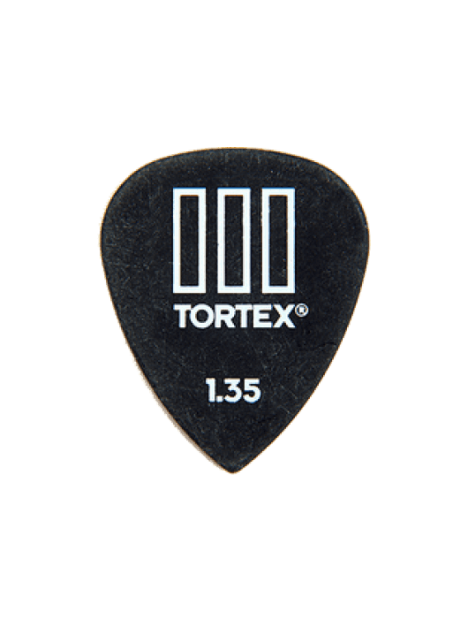 Dunlop - Tortex TIII 1,35mm sachet de 72 - ADU 462R135 