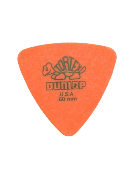Dunlop - Tortex Triangle 0,60mm sachet de 6 - ADU 431P60 