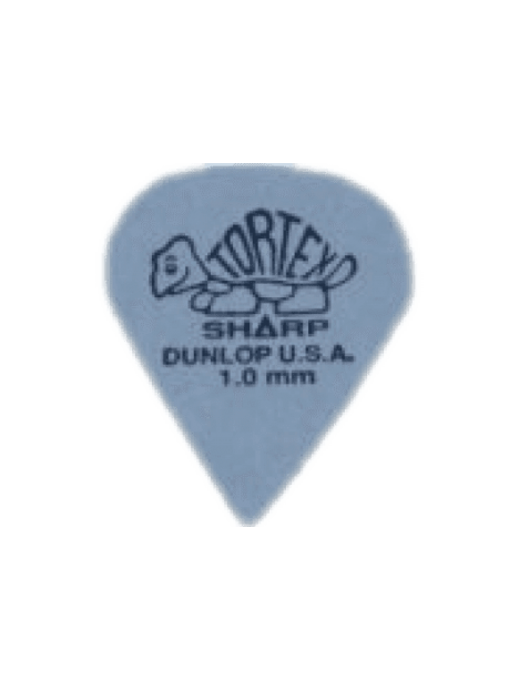 Dunlop - Tortex Sharp 1,00mm sachet de 12 - ADU 412P100 