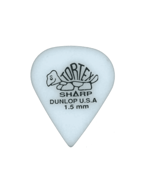 Dunlop - Tortex Sharp 1,50mm sachet de 12 - ADU 412P150 