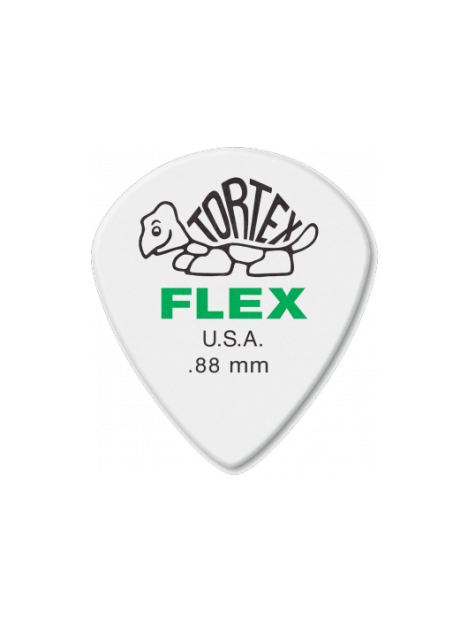 Dunlop - Tortex Flex Jazz III XL 0,88mm sachet de 12 - ADU 466P088 