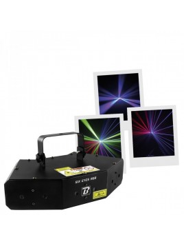 Mini Laser Eclairage DJ 100mw Jeu de Lumiere Soiré Projecteur R & G  Telecommande