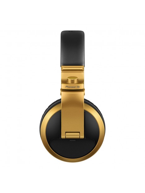 Pioneer - Casque DJ circum-aural avec technologie sans fil Bluetooth® (gold) - HDJ-X5BT-N