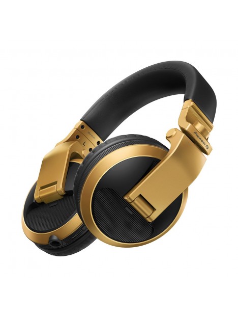 Pioneer - Casque DJ circum-aural avec technologie sans fil Bluetooth®  (gold) - HDJ-X5BT-N - 159,00 € - PI-HDJ-X5BT-N - Pione