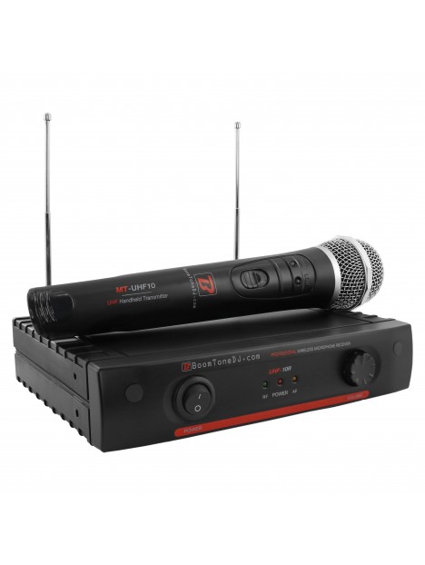 UHF 10M F6 BoomTone DJ: Micro HF pour Chant - Sonolens
