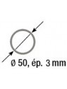ASD - Monotube 50 x 3 mm lg de 0m50 - FX50050