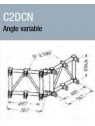ASD - Angle variable : tubes de blocage d’ouverture fournis ST 500 - C2DCN