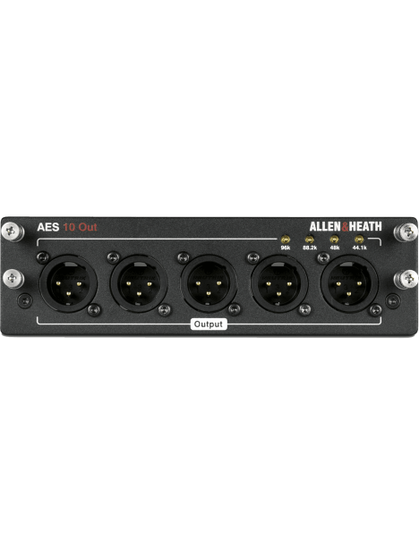 Allen & Heath - Carte interface AES3 10 sorties - SAH M-DL-AES10
