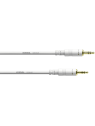 Cordial - Câble audio sym. REAN 3,5mm m./m. st. 0,6m blanc - ECL CFS0.6WW-SNOW
