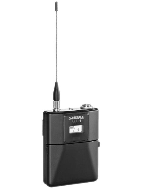 Shure - Emetteur ceinture QLX-D VHF - 174 à 216 MHz - SSX QLXD1-V51