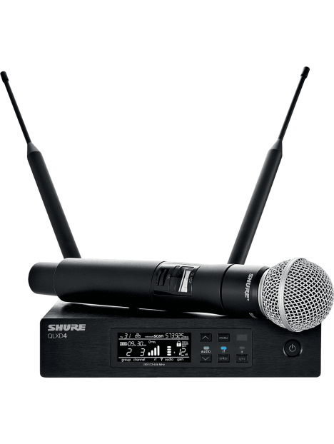 Shure - SYST HF SIMPLE MAIN SM58 - SSX QLXD24-58-G51