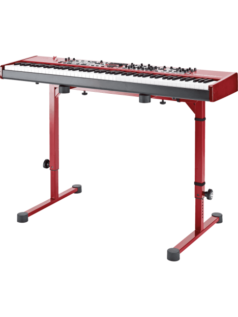 K&M - Stand clavier Omega rouge - TKM 18810R