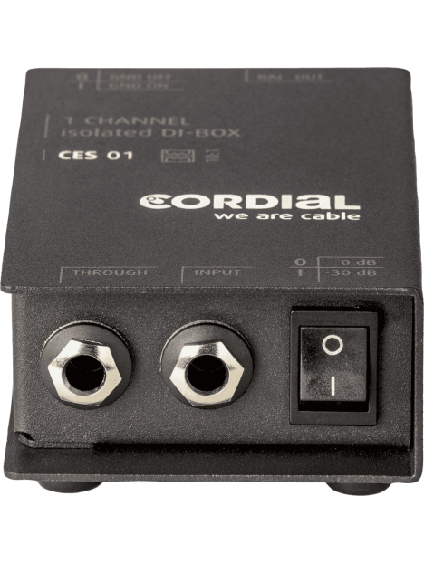 Cordial - Boite de direct passive 1 canal - ECL CES01