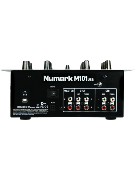 Numark - MIXER 2 VOIES PROFESSIONN USB - DNU M101USB