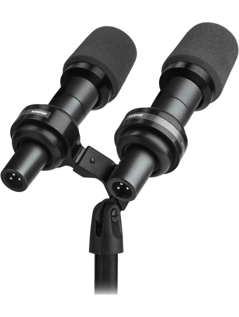 Shure - SUPPORT SM57/58 JUMELE - SSE VIP55SM