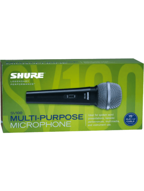 Shure - MICRO POLYVALENT CARDIO - SSE SV100A