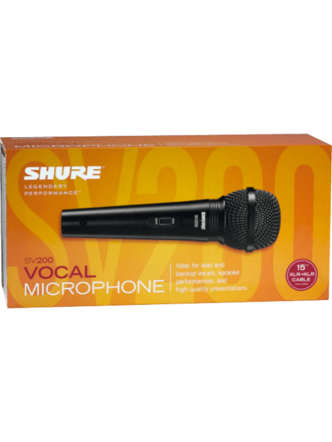 Shure - MICRO VOIX CARDIOIDE - SSE SV200A