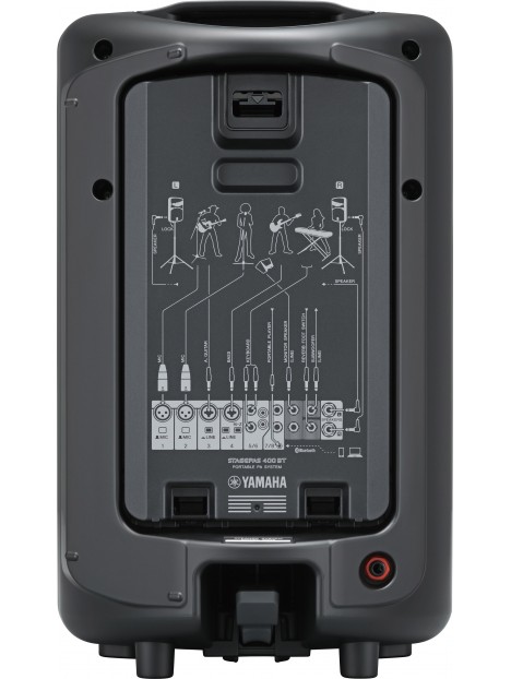 YAMAHA - Système de sonorisation portatif Bluetooth® 680W - STAGEPAS 400BT