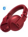 Pioneer - Casque DJ circum-aural avec technologie sans fil Bluetooth® (rouge) - HDJ-X5BT-R