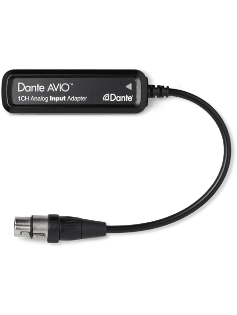 Dante - AVIO Adaptateur DANTE analogique 1IN - SDA ADP-DAI-AU-1X0