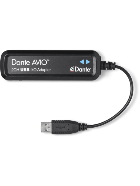 Dante - AVIO Adaptateur DANTE-USB - SDA ADP-USB-AU-2X2